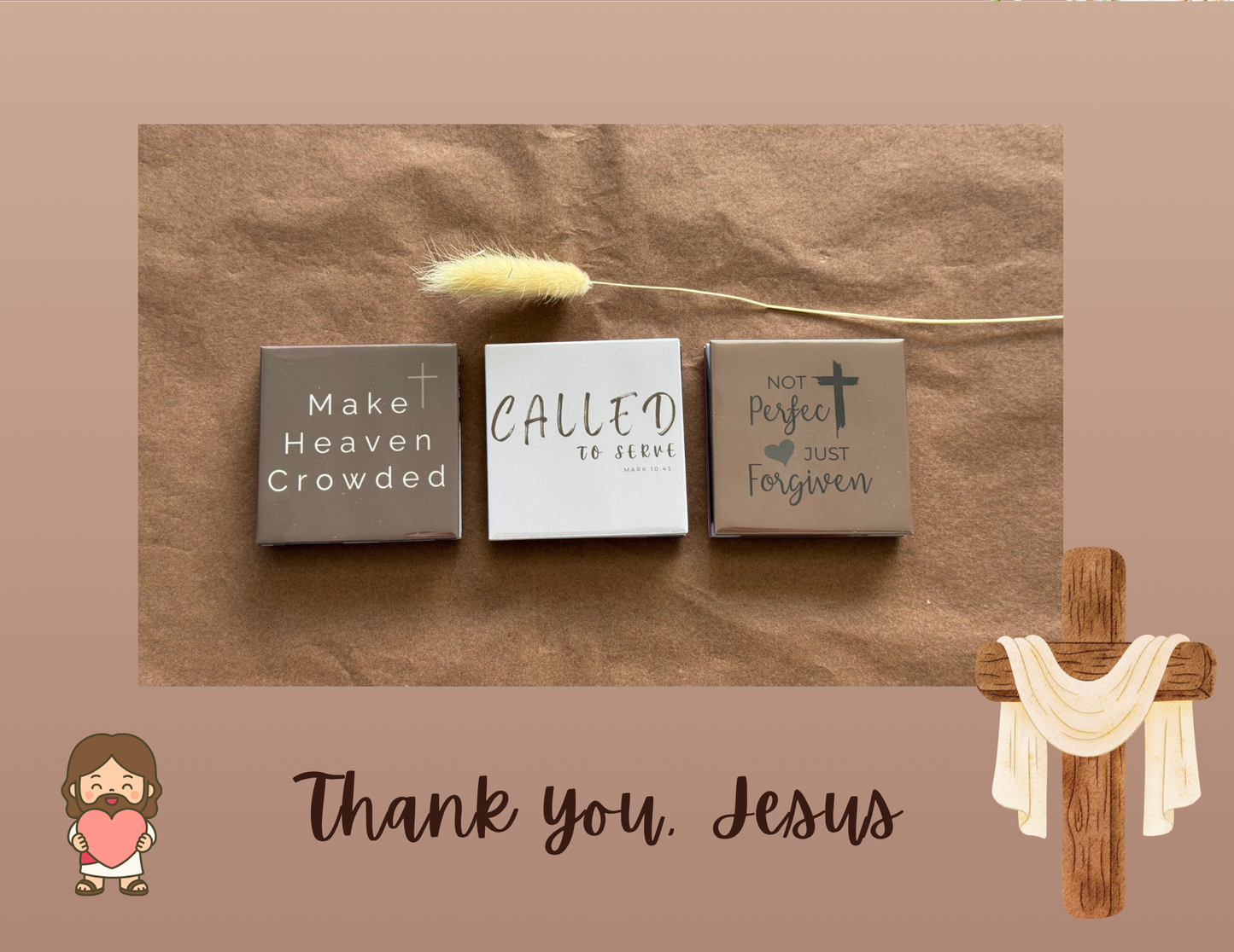 Christian Inspirational Magnets - Ready-Made Designs