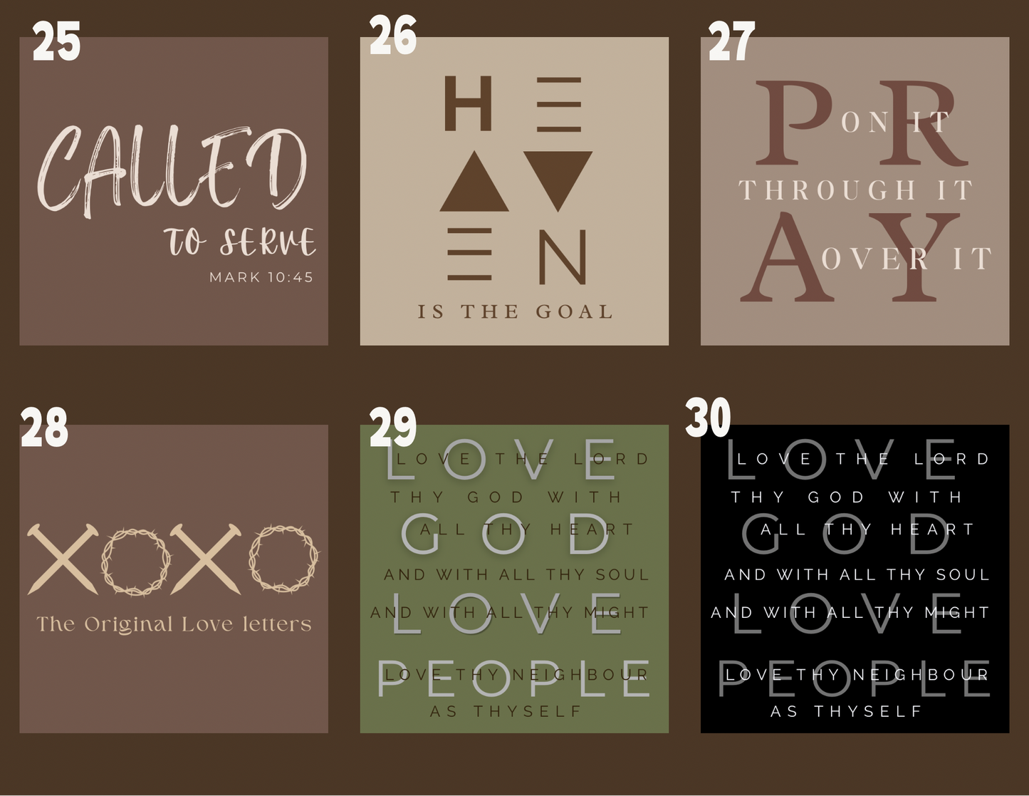 Christian Inspirational Magnets - Ready-Made Designs