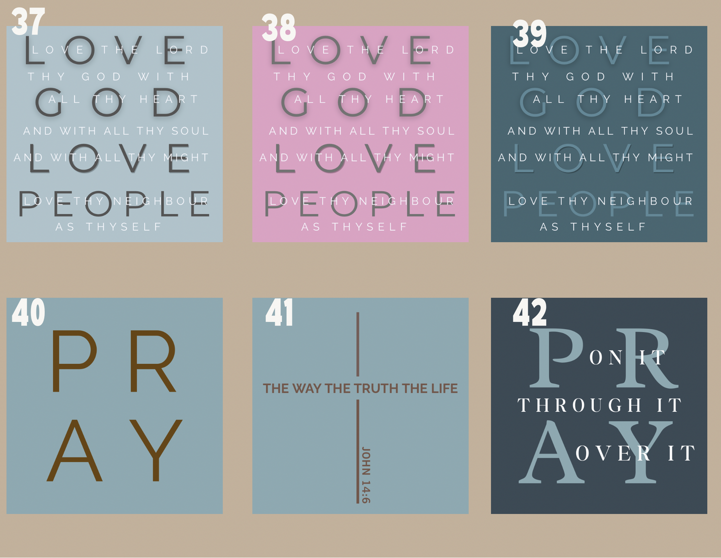 Christian Inspirational Magnets - Ready-Made Designs