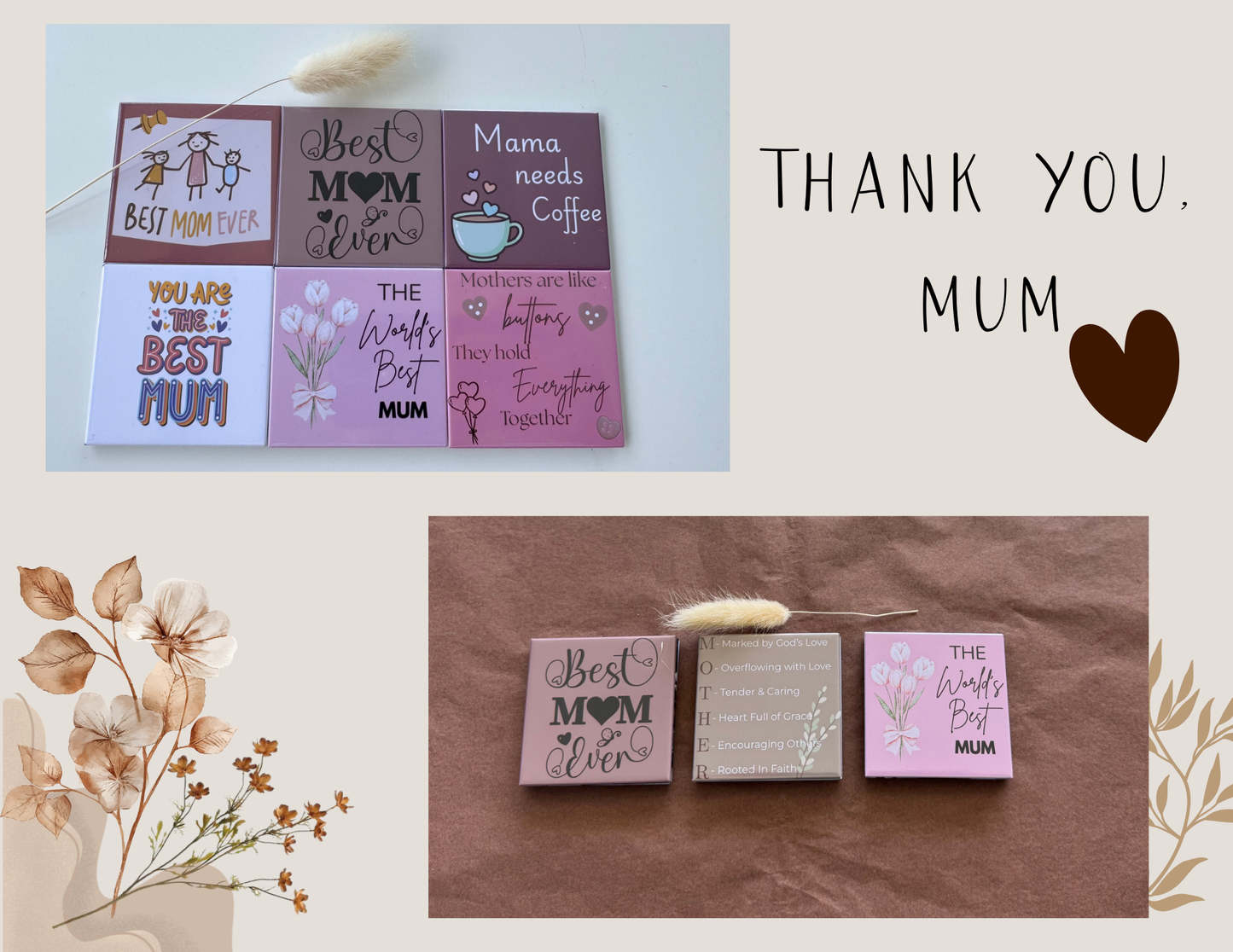 Mother's Day Magnets - Ready-Made Designs