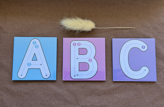 Kids Alphabet Trace & Erase w/ Colour Markers