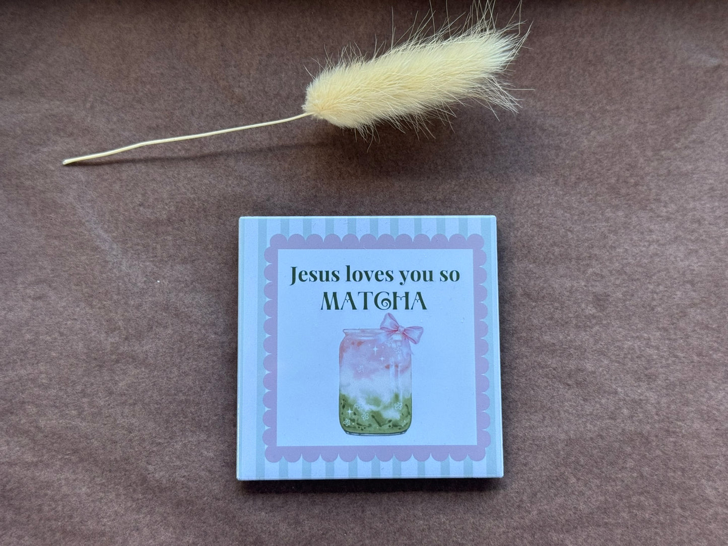 Matcha Lover + Christian Inspired Magnets - Ready-Made Designs
